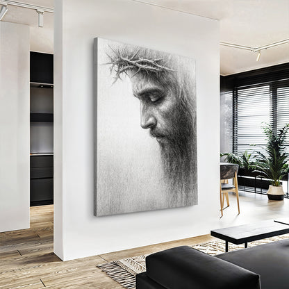Jesus Crown of Thorns Faith Wall Art