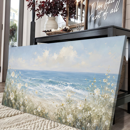 Coastal Wildflower Serenity