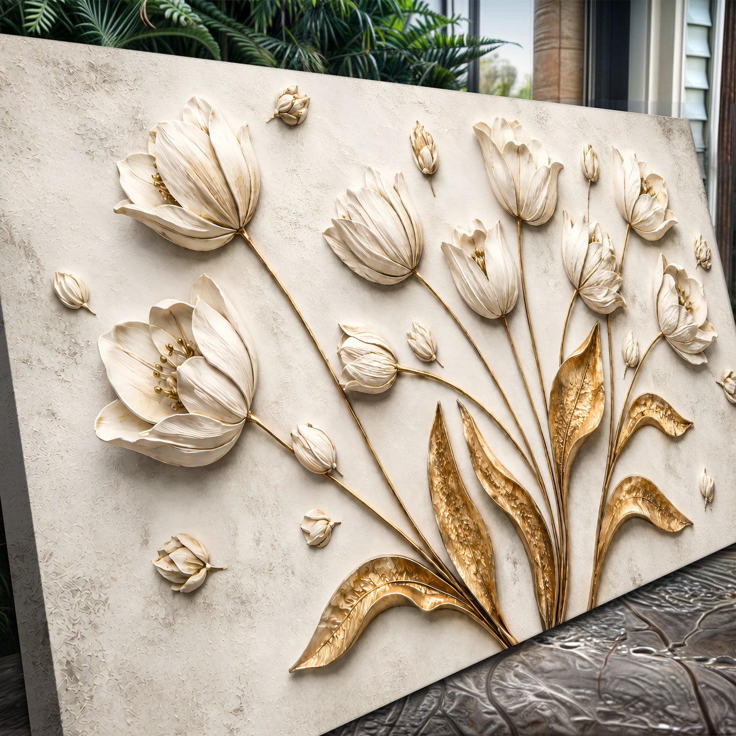 Ivory Magnolia Elegance