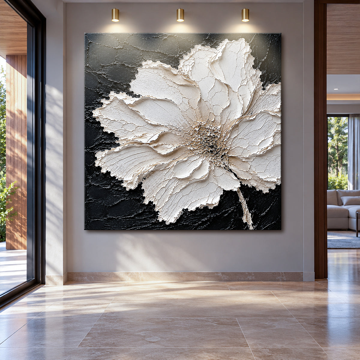 White Flower Floral
