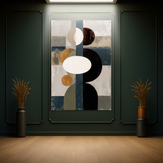 Abstract Contemporary Geometry Wall Art