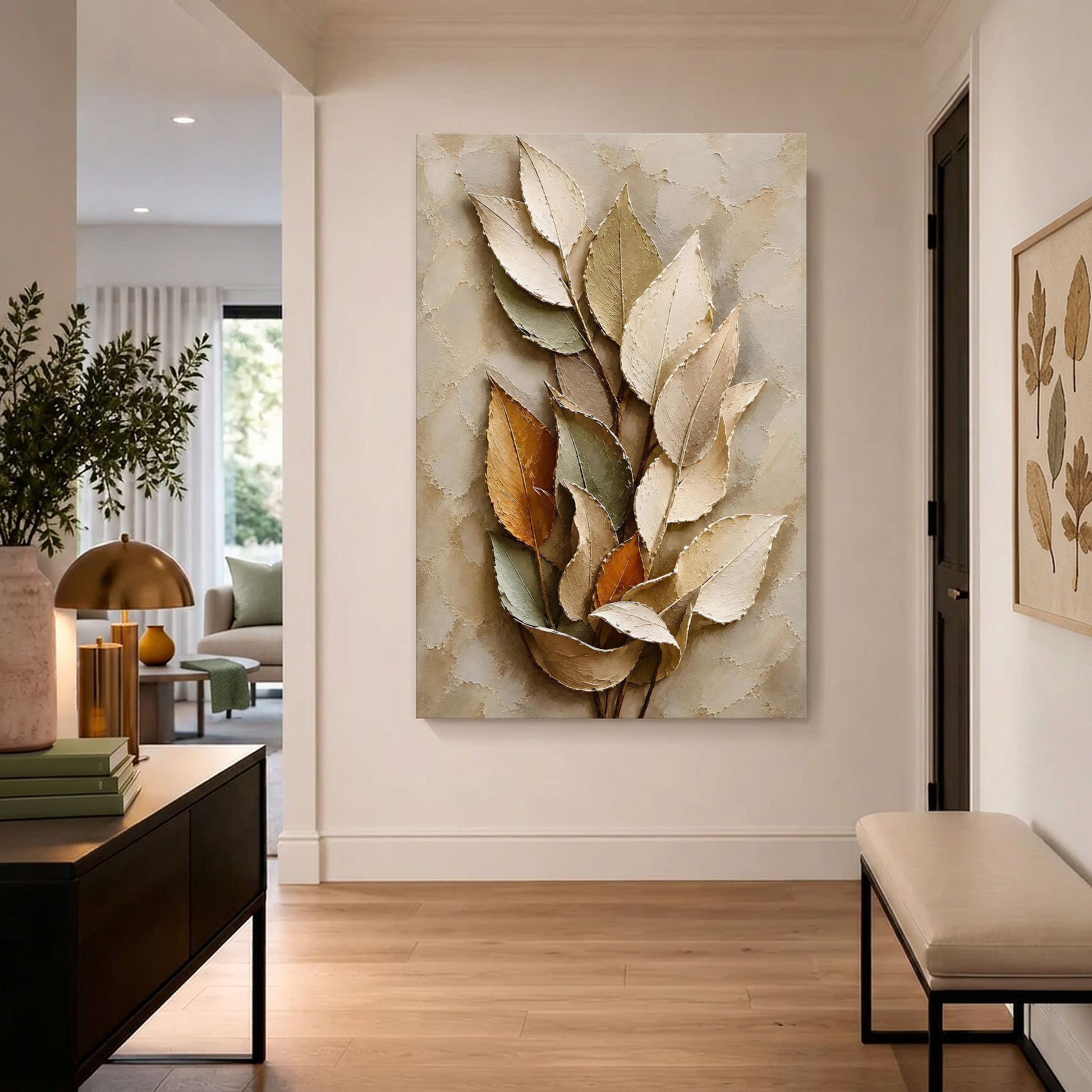 Sculpted Botanical Elegance