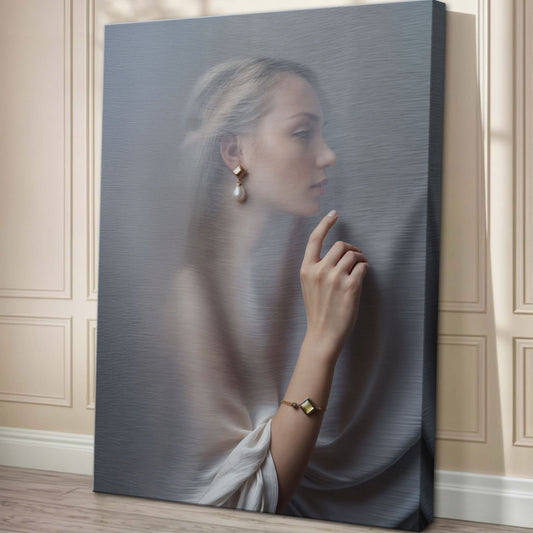 Behind Curtain Wall Art