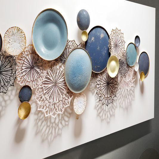 Lotus Leaf Abstract Wall Art III