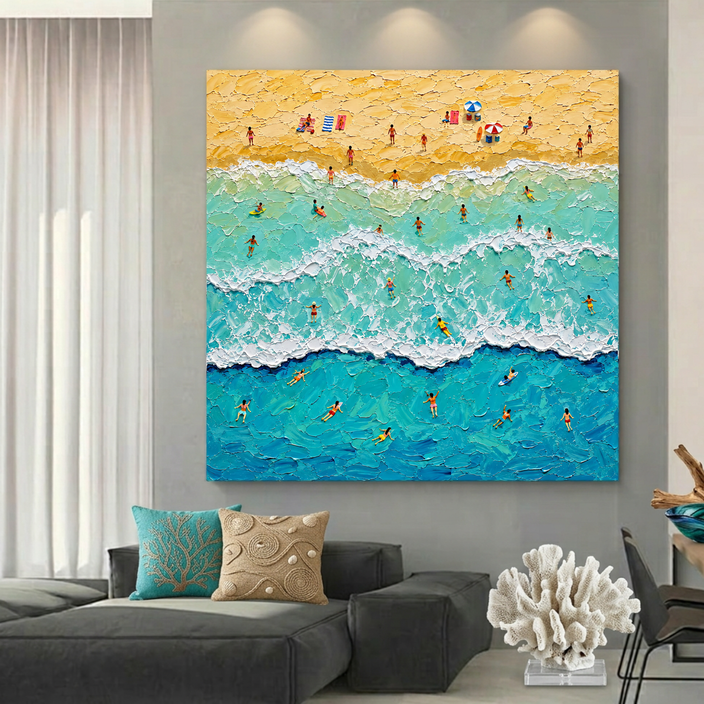 Coastal Summer Waves