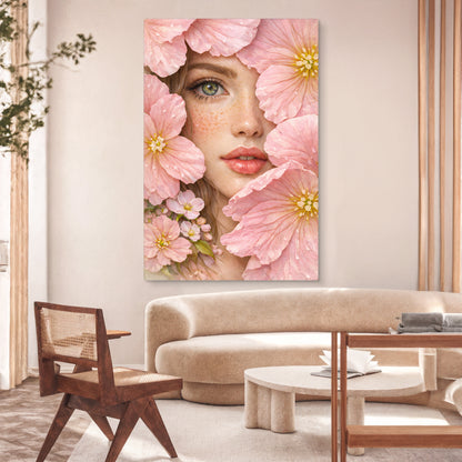 Hidden In Bloom Wall Art