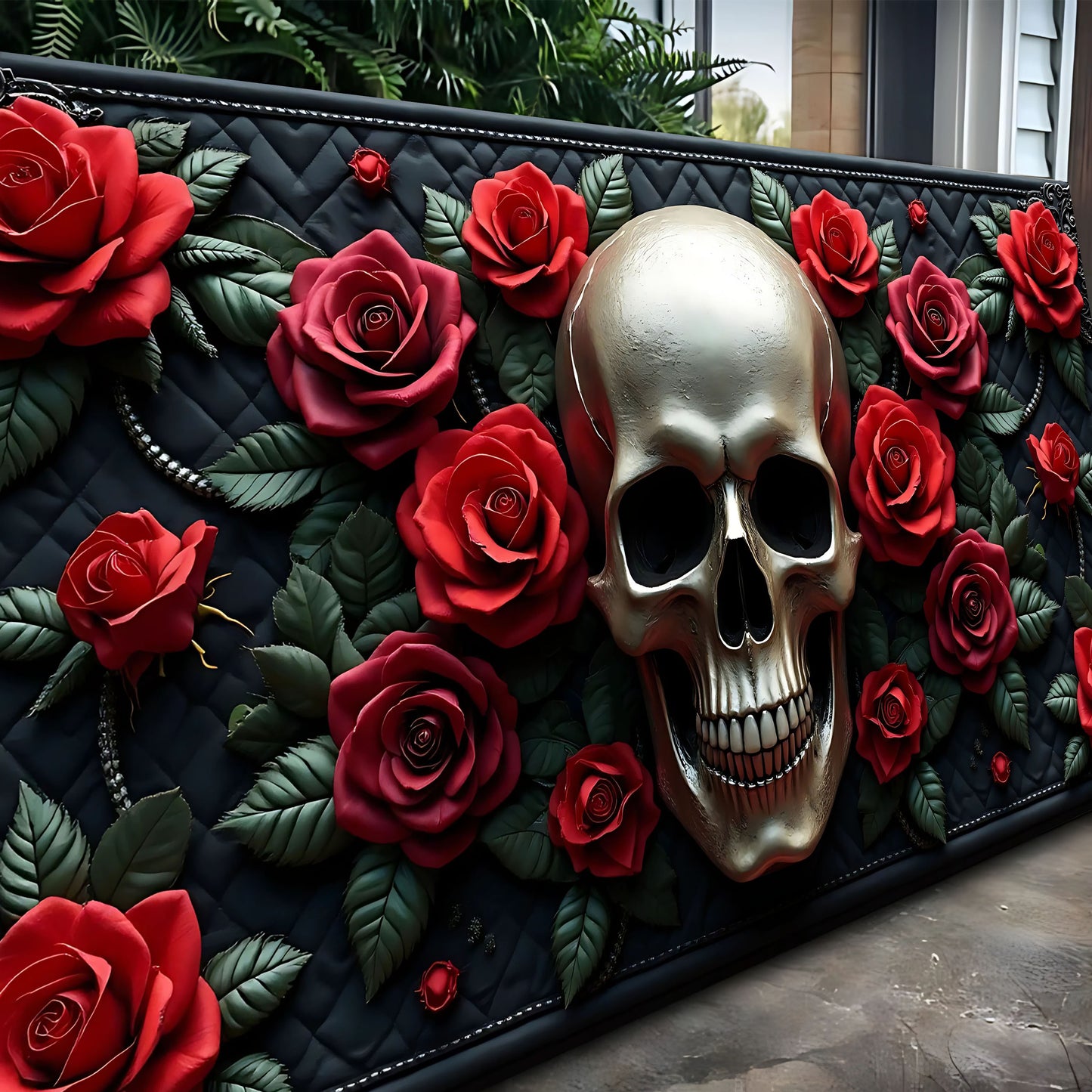 3D Vintage Skull Wall Art V