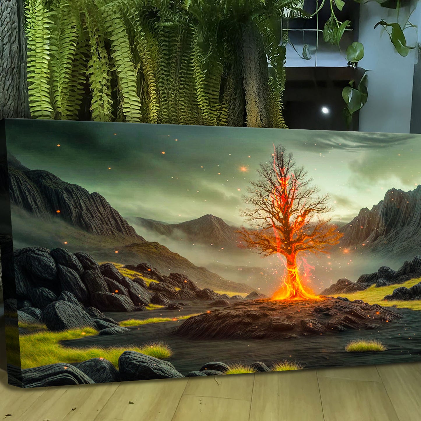 Burning Bush - Faith Wall Art X