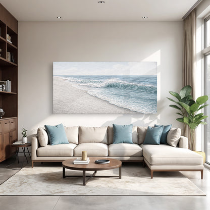 Abstract Beach Shore Wall Art II