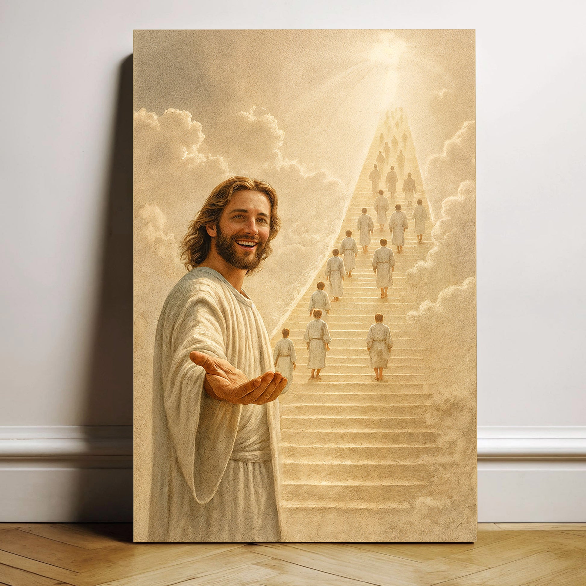 Stairway To Heaven Faith Wall Art