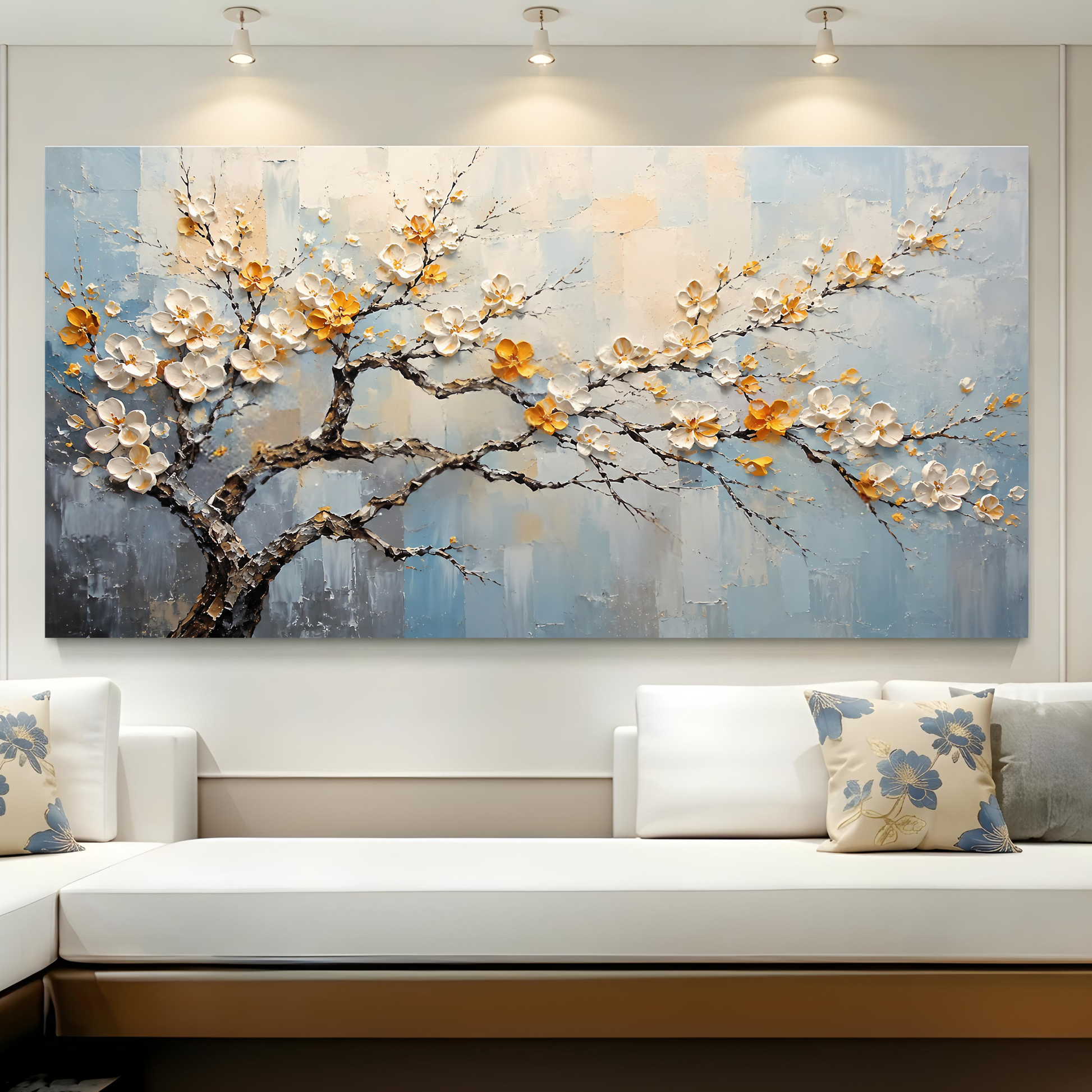 Azure Blossom Branch