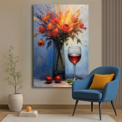 Dynamic Still Life Abstract Wall Art