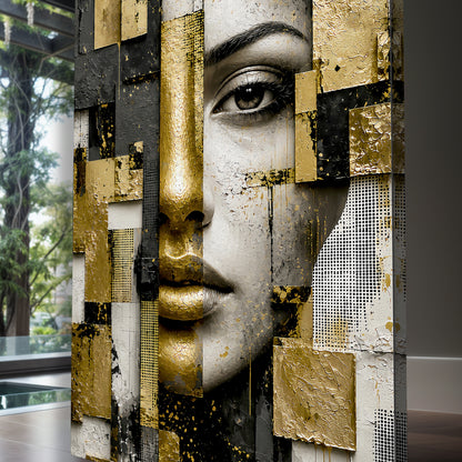 Abstract Geometric Portrait