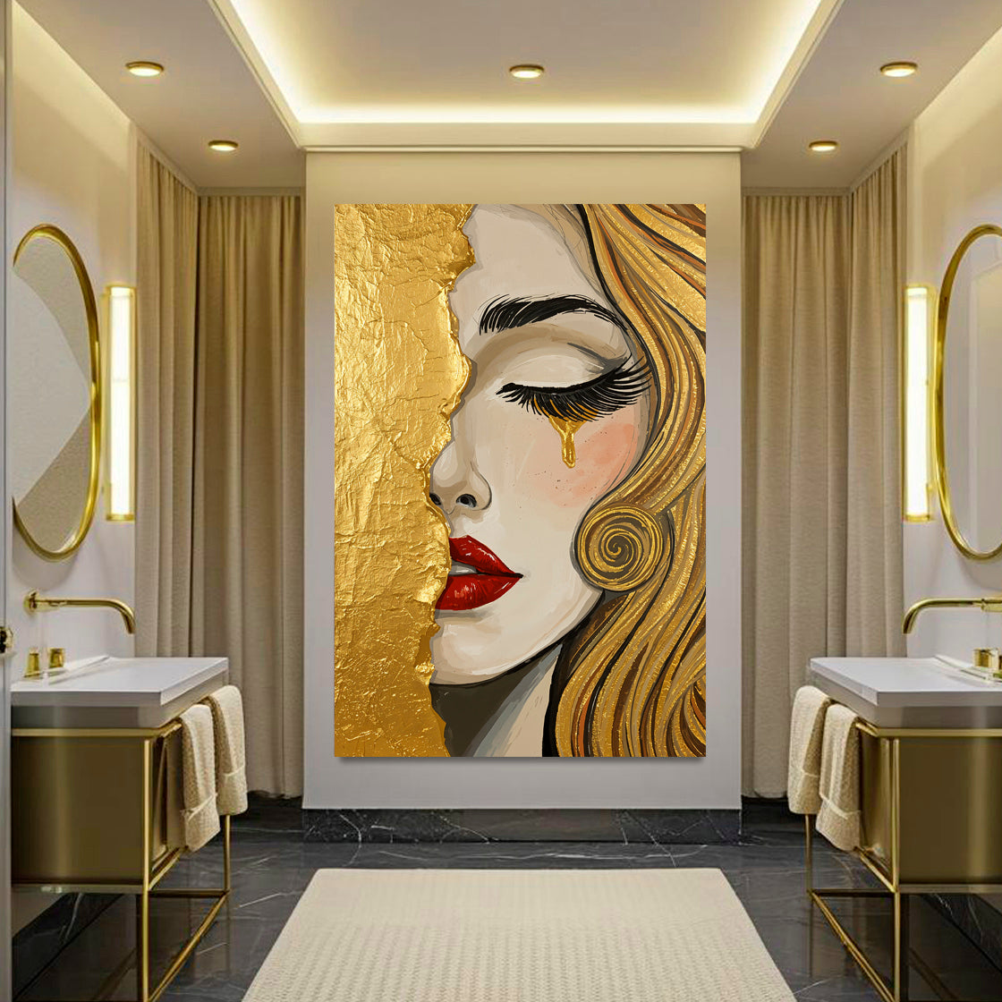 Lady's Golden Tears Wall Art