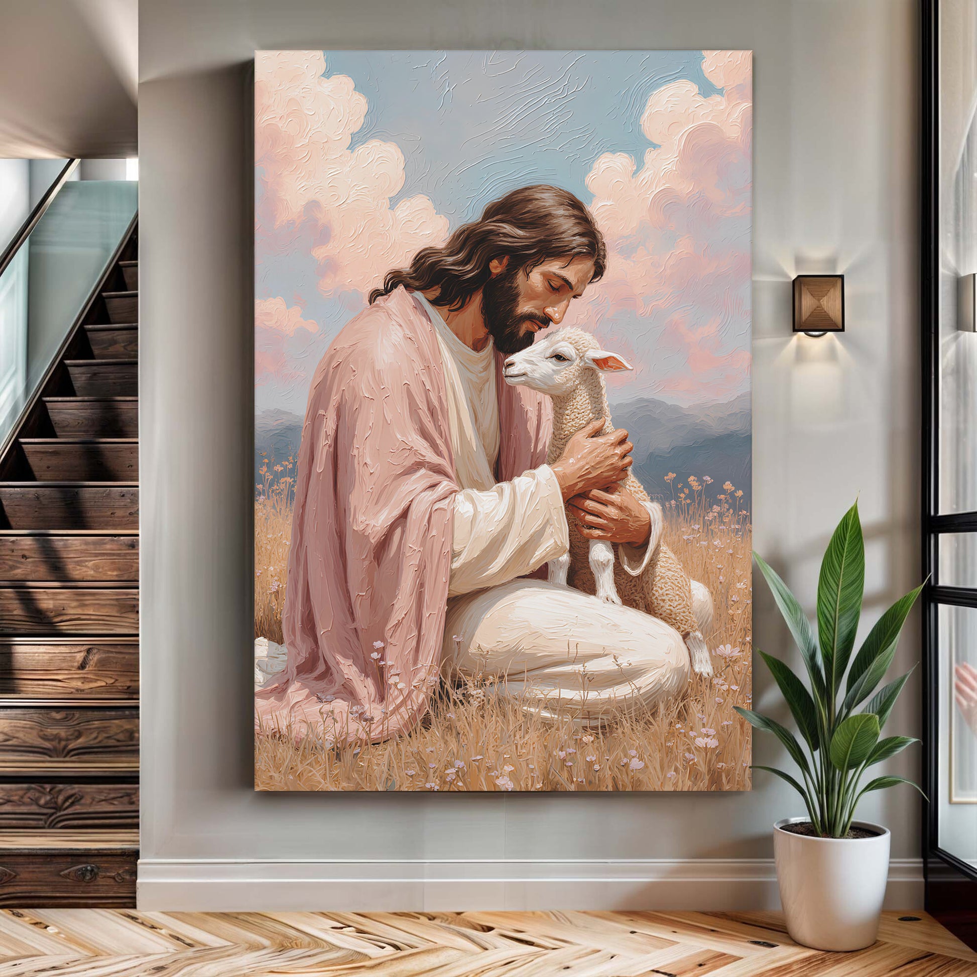 A Loving Shepherd Wall Art II