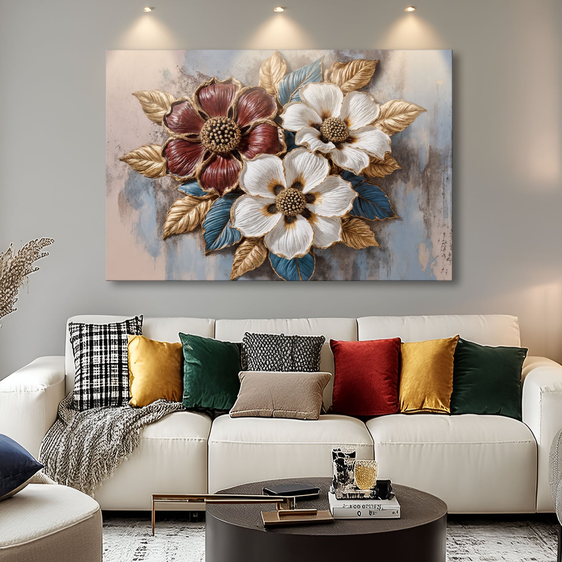 Floral Symphony Wall Art II