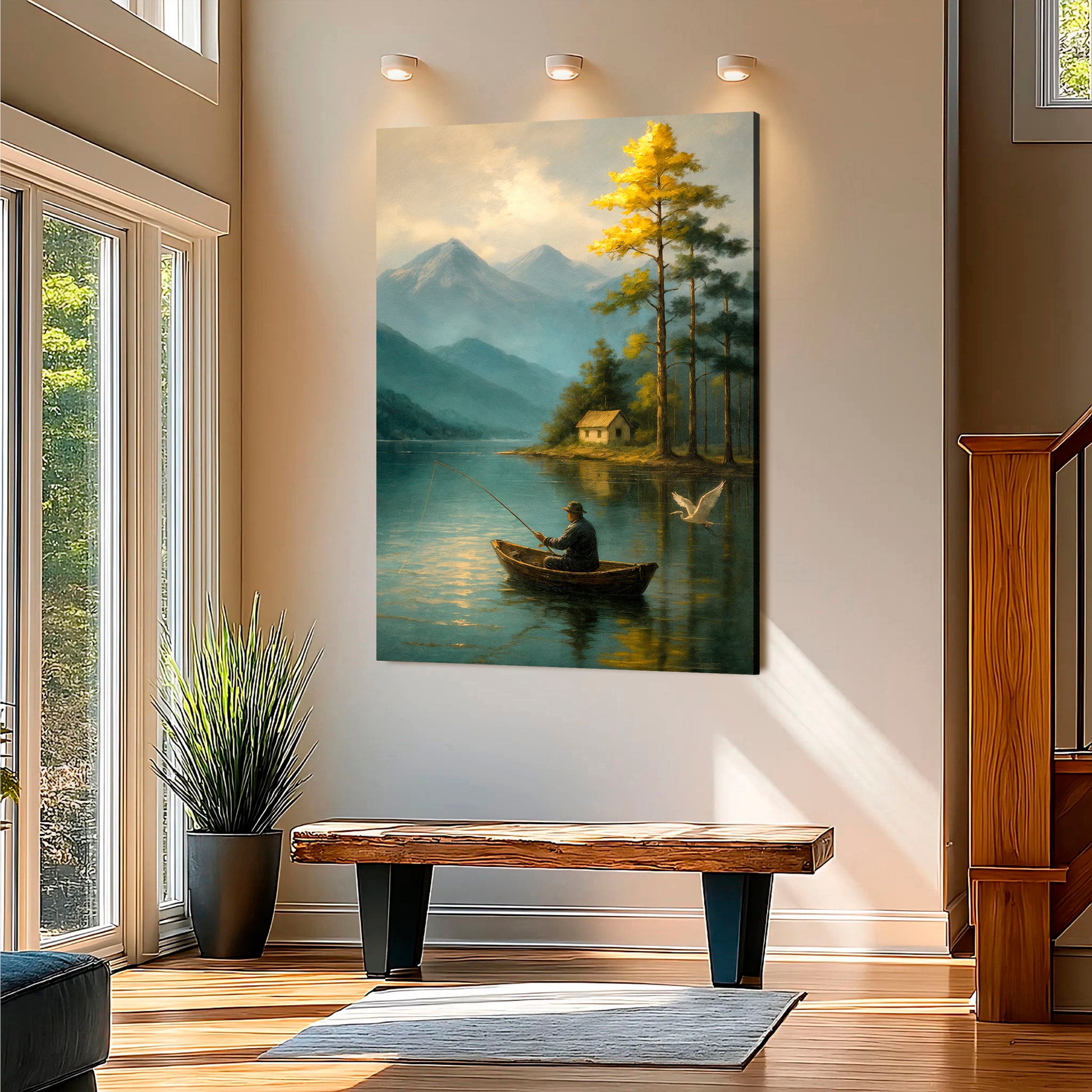 A Quiet Catch Wall Art