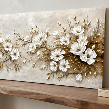 Golden Petal Cascade