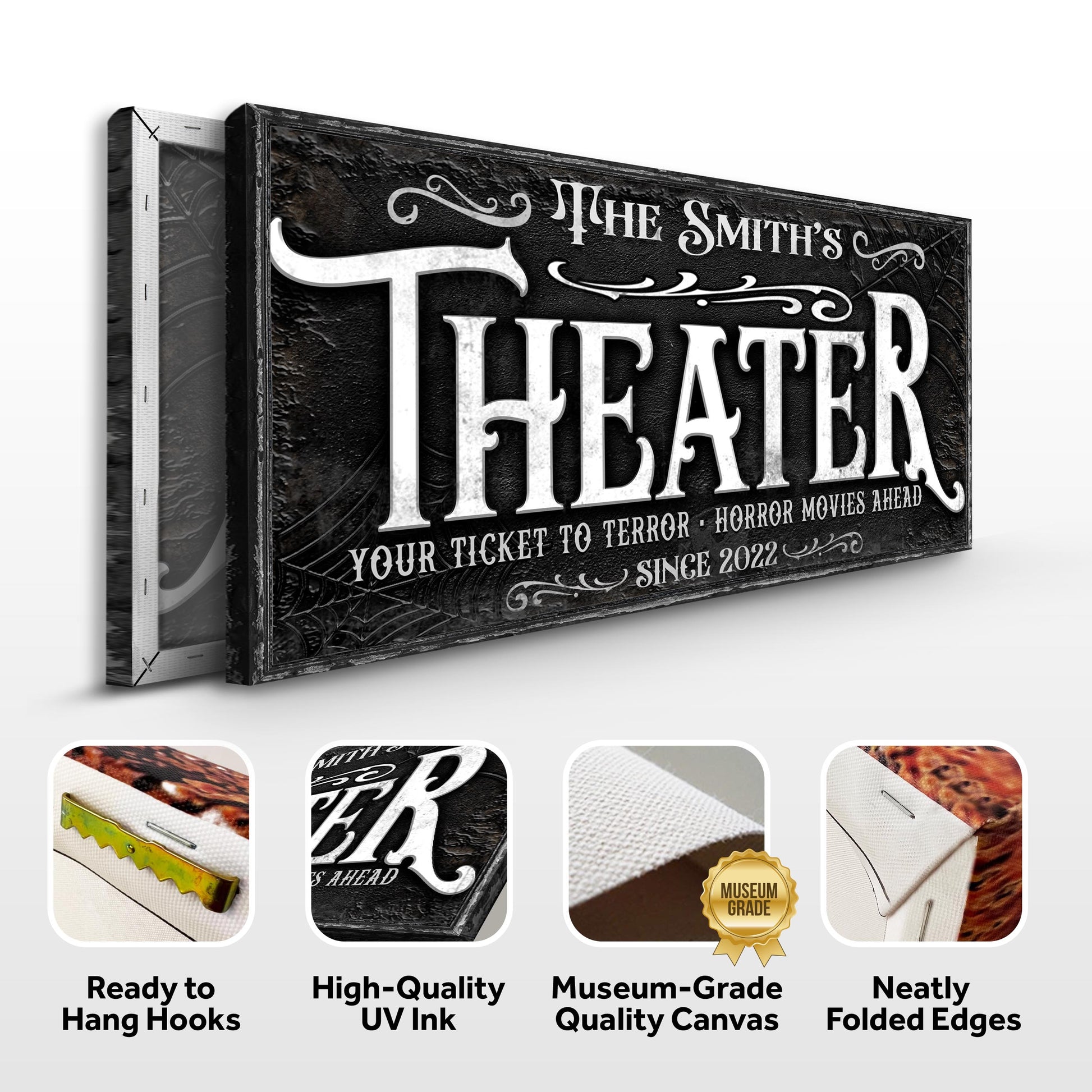 Theater Sign VII Specs - Image by Tailored Canvases