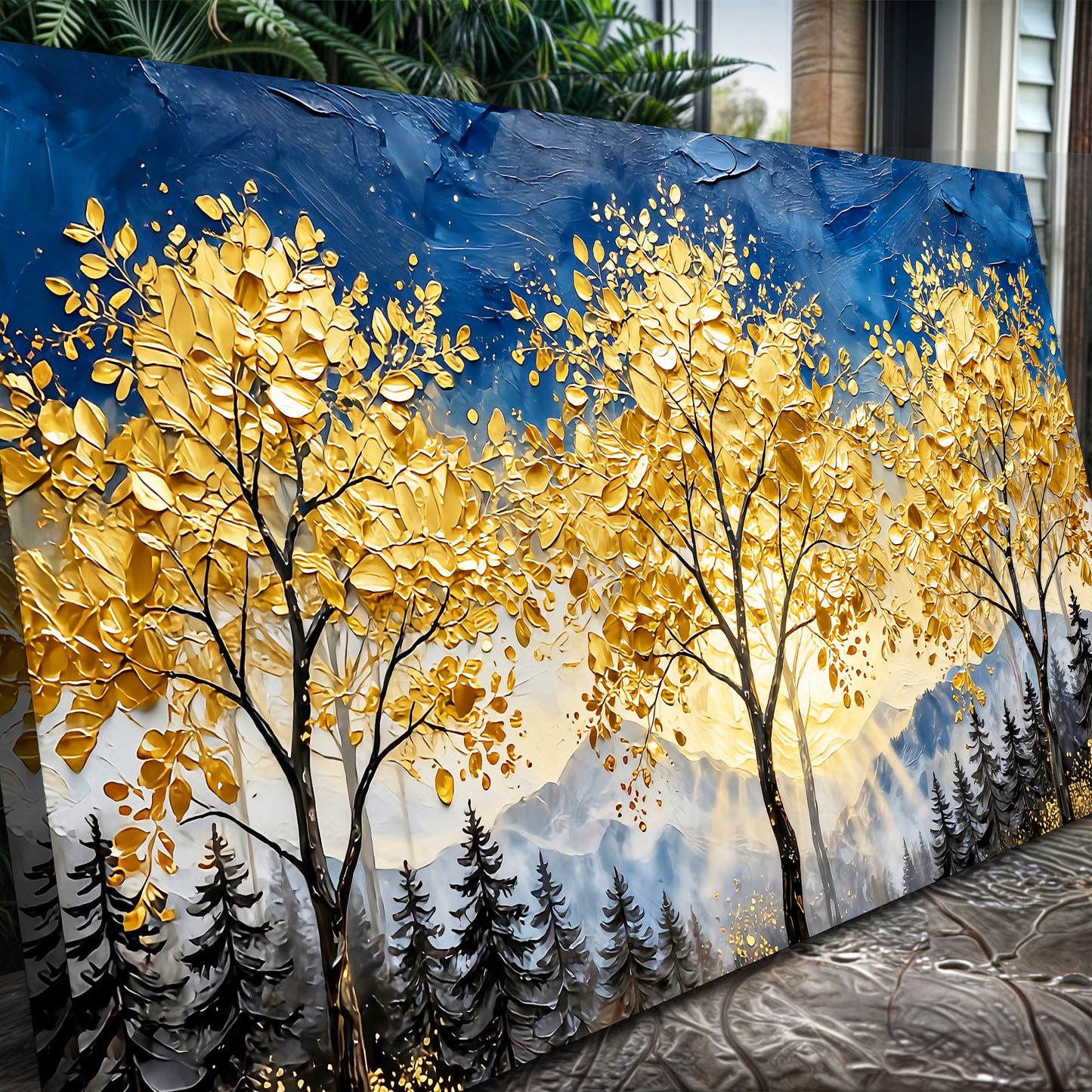 Golden Twilight Forest