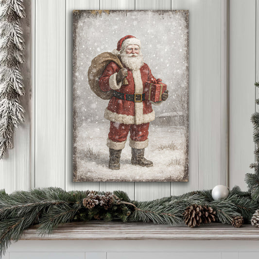 Santa Christmas Wall Art