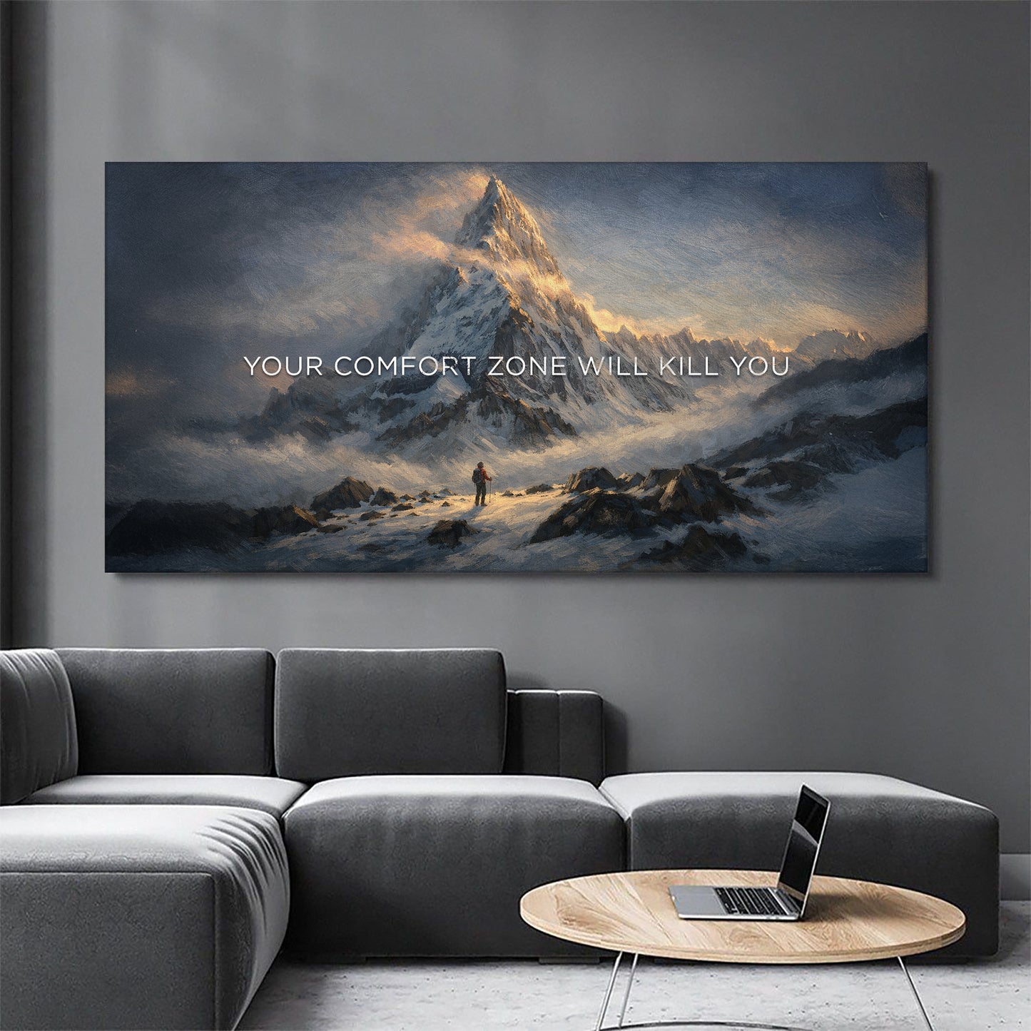 Your Comfort Zone Will Kill You Wall Sign