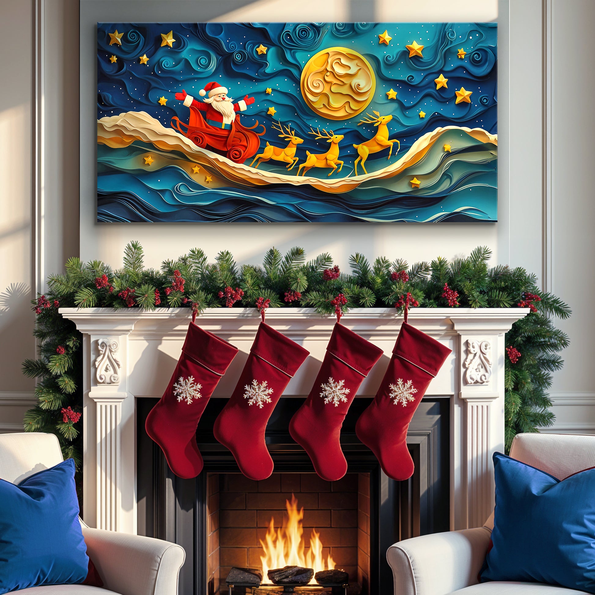 Winter Majesty Christmas Wall Art