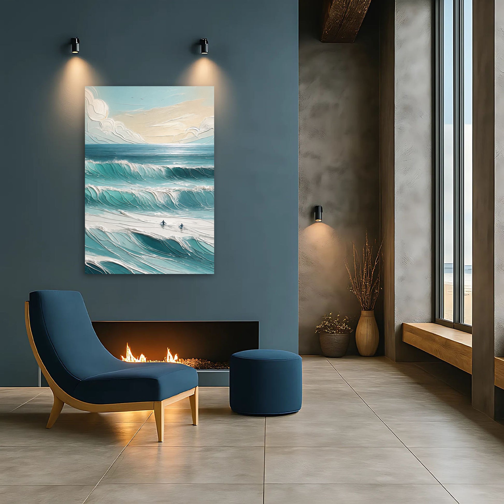 Whispers of the Sea Abstract Wall Art
