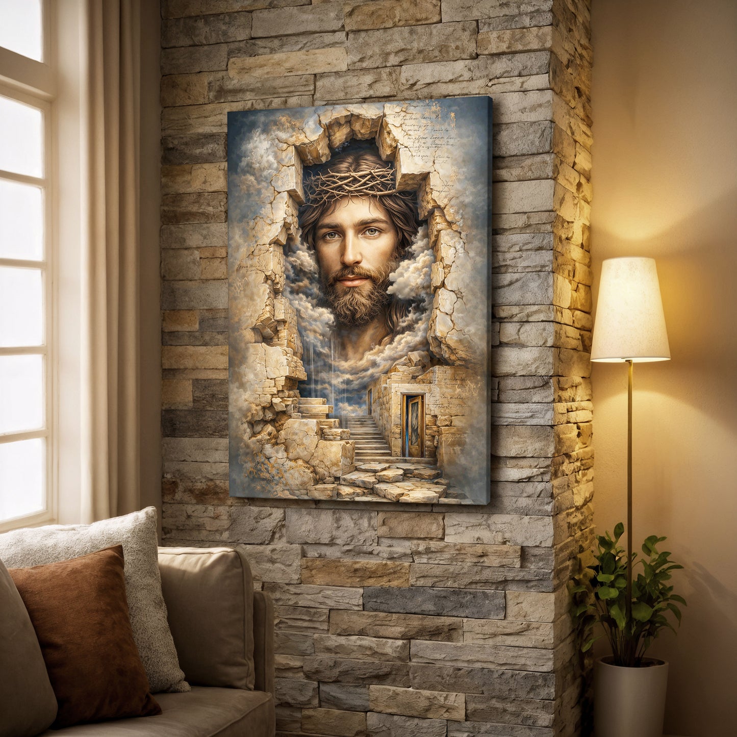 The Face of Salvation Wall Art