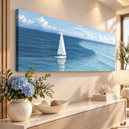 White Sailboat