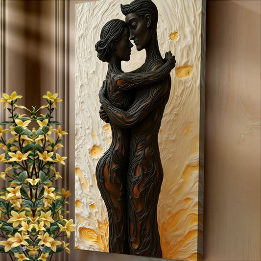 Eternal Love Figure Abstract Wall Art VII