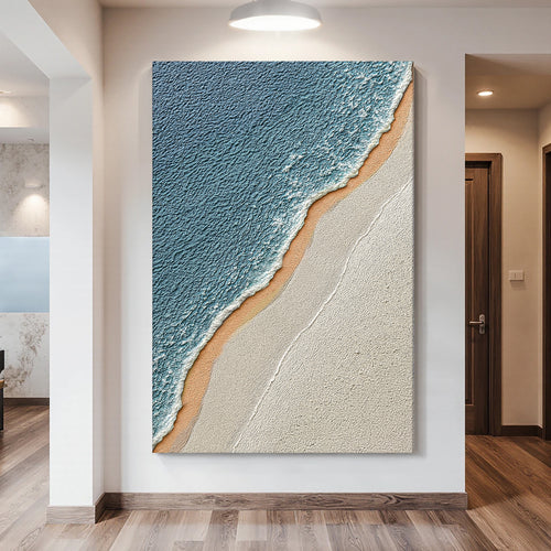 Shoreline Serenity Abstract Wall Art II