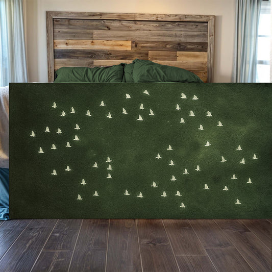 Birds Migration Abstract Wall Art II