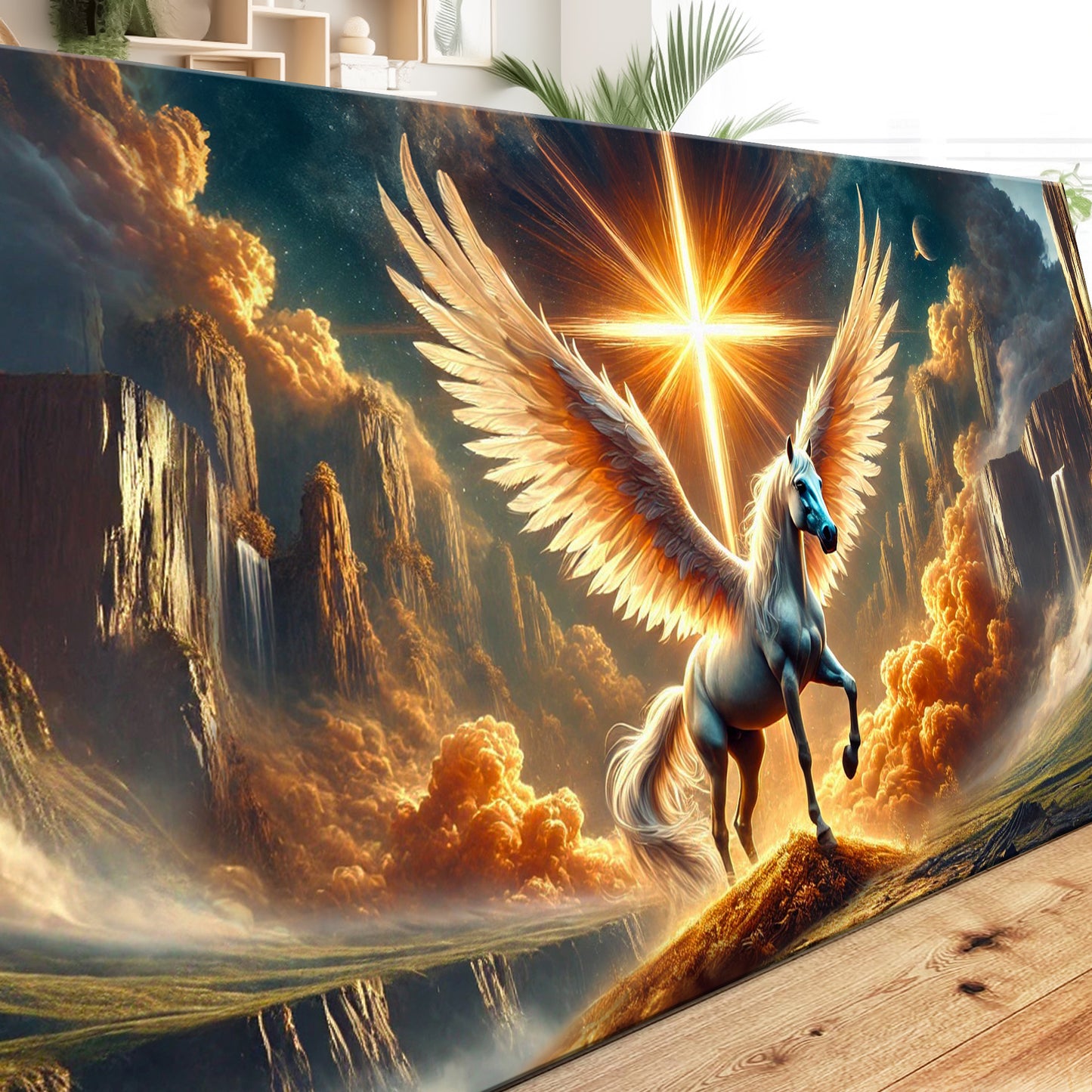 3D Horse Faith Wall Art V