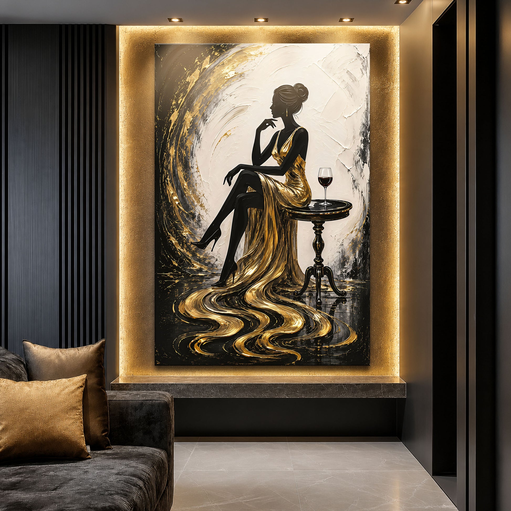 Golden Evening Elegance
