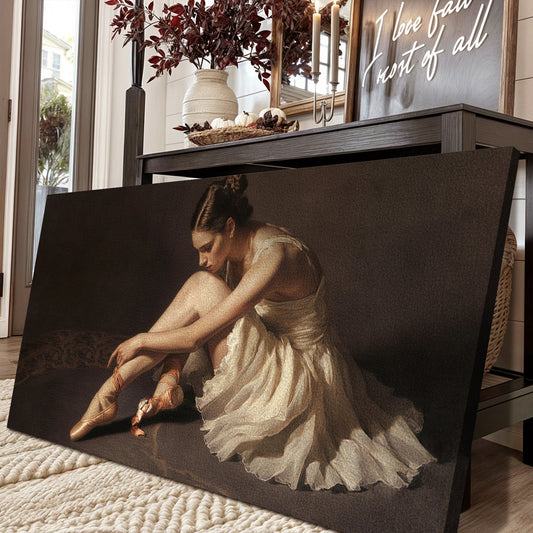The Ballet Dancer's Solitude Wall Art
