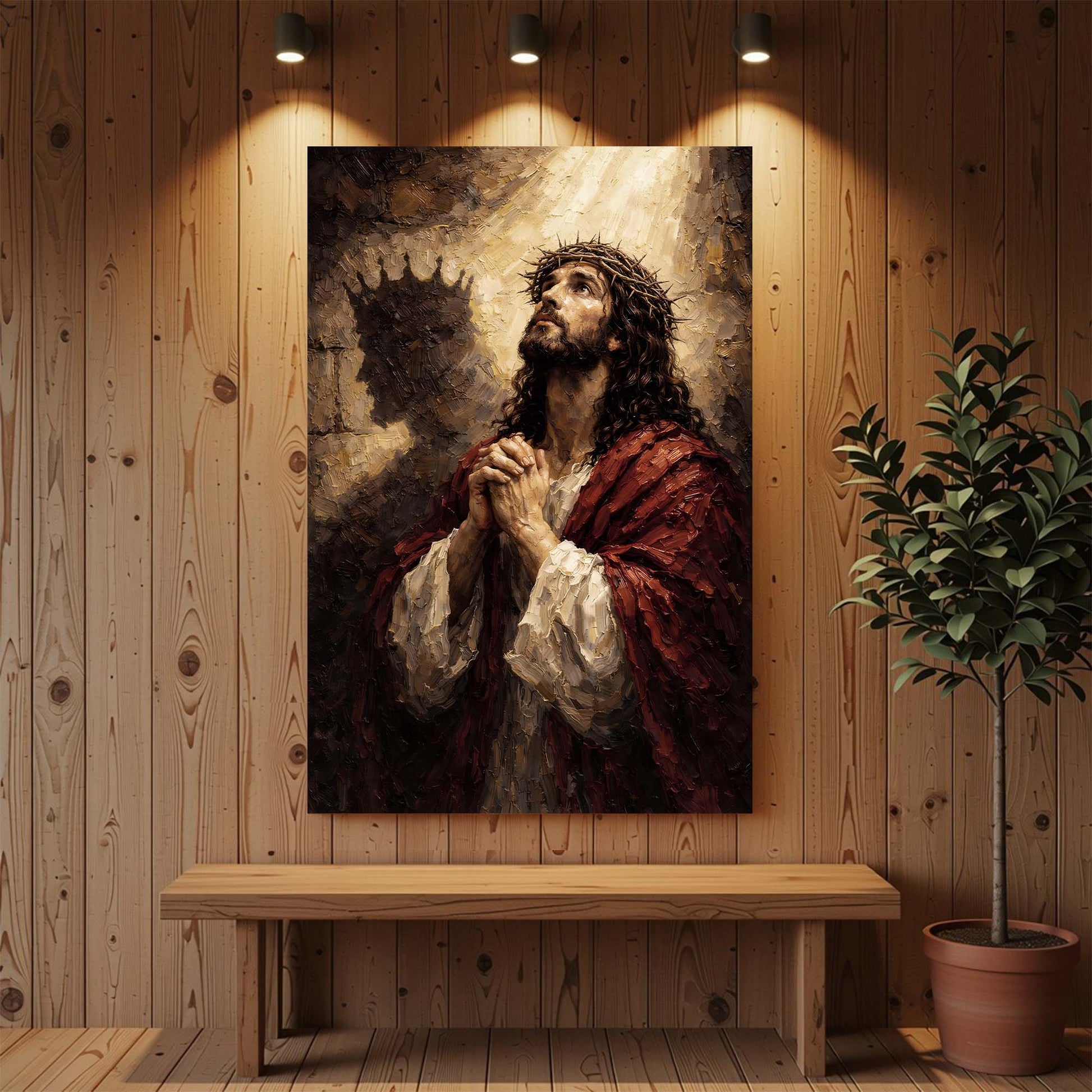 The True King Faith Wall Art