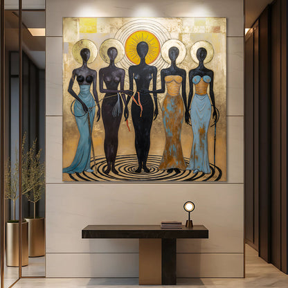 Sisters Of The Sun Wall Art