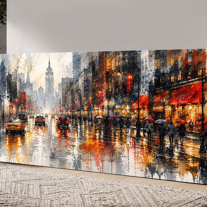 Rainy Cityscape