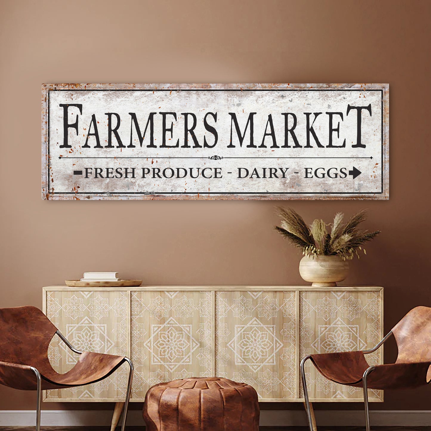 Farmers Market Sign III