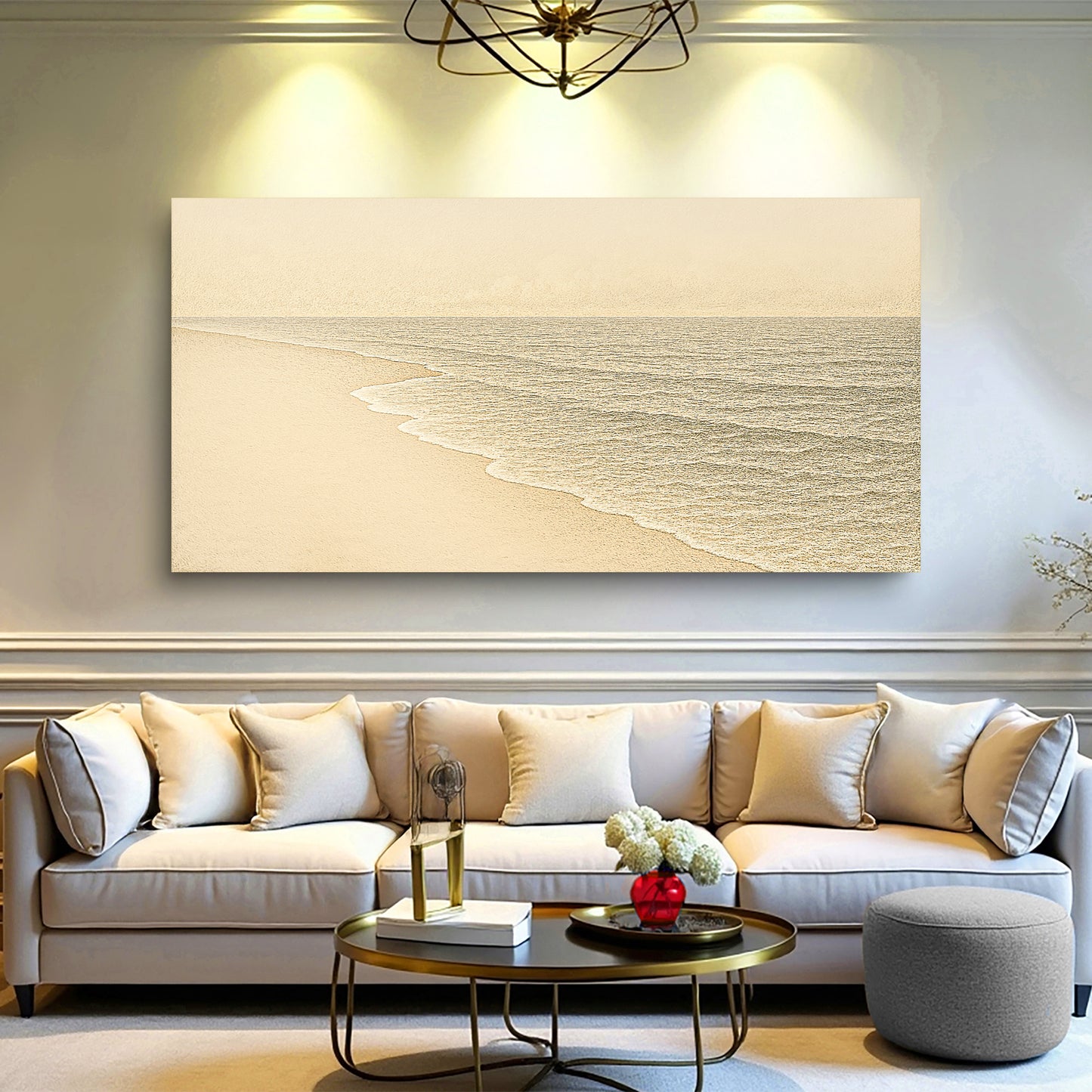 Beach Shoreline Coastal Wall Art III