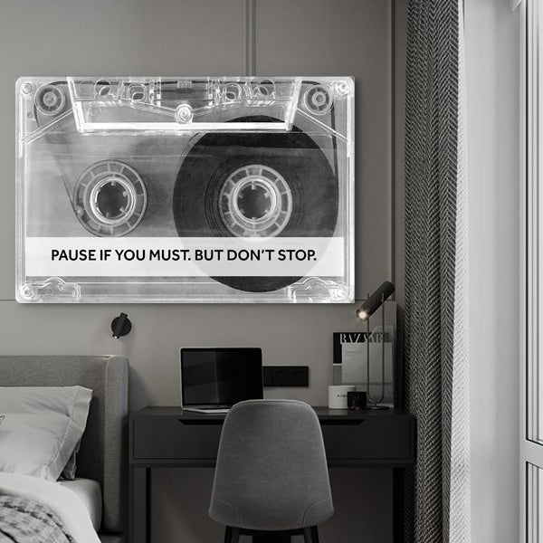 Pause If You Must Wall Sign