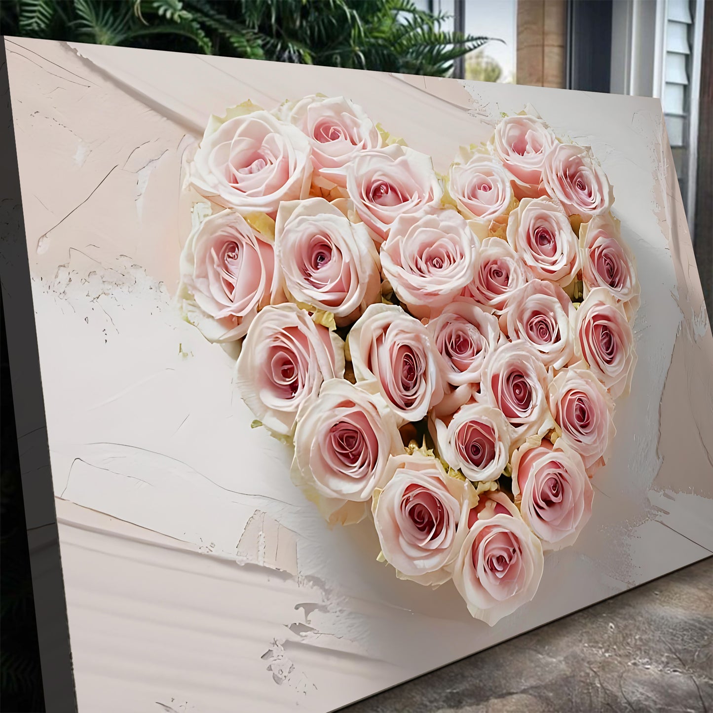 Floral Heart Wall Art IV