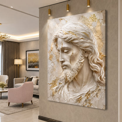 Ivory Jesus Portrait