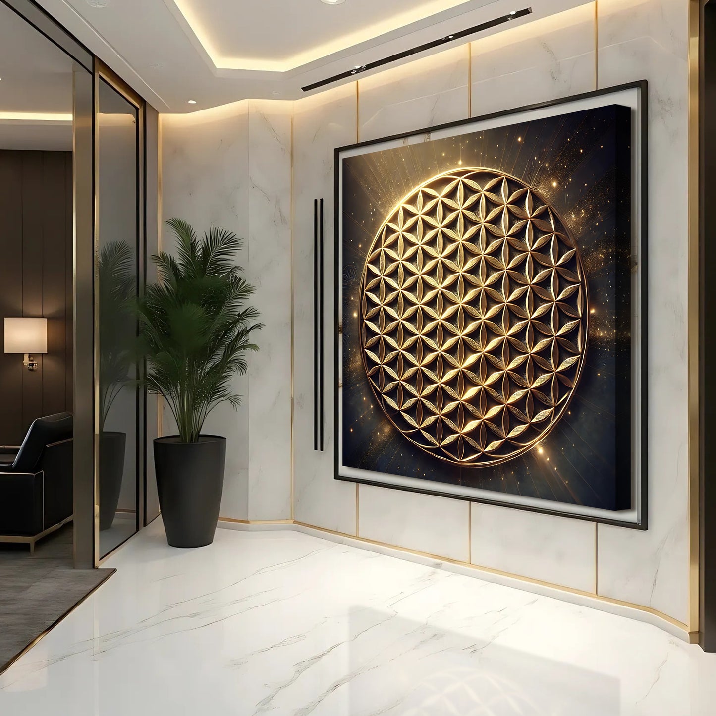 Flower Of Life Wall Art V