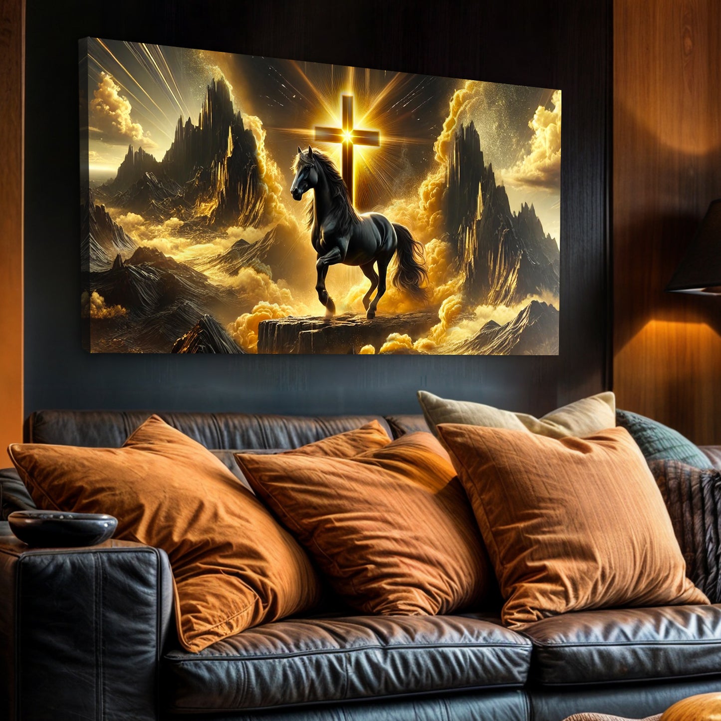 3D Horse Faith Wall Art