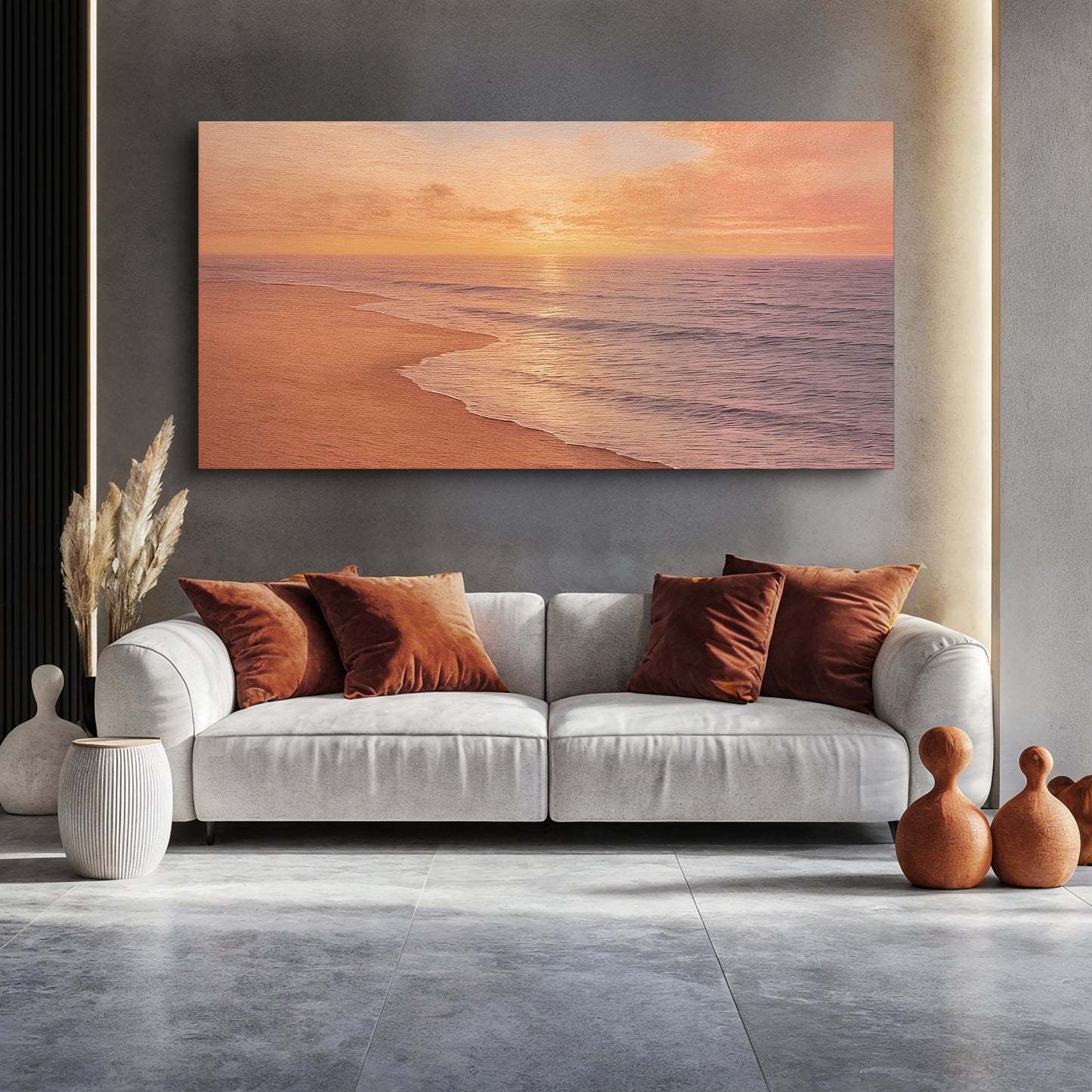 Beach Shoreline Coastal Wall Art IX