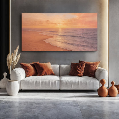 Beach Shoreline Coastal Wall Art IX