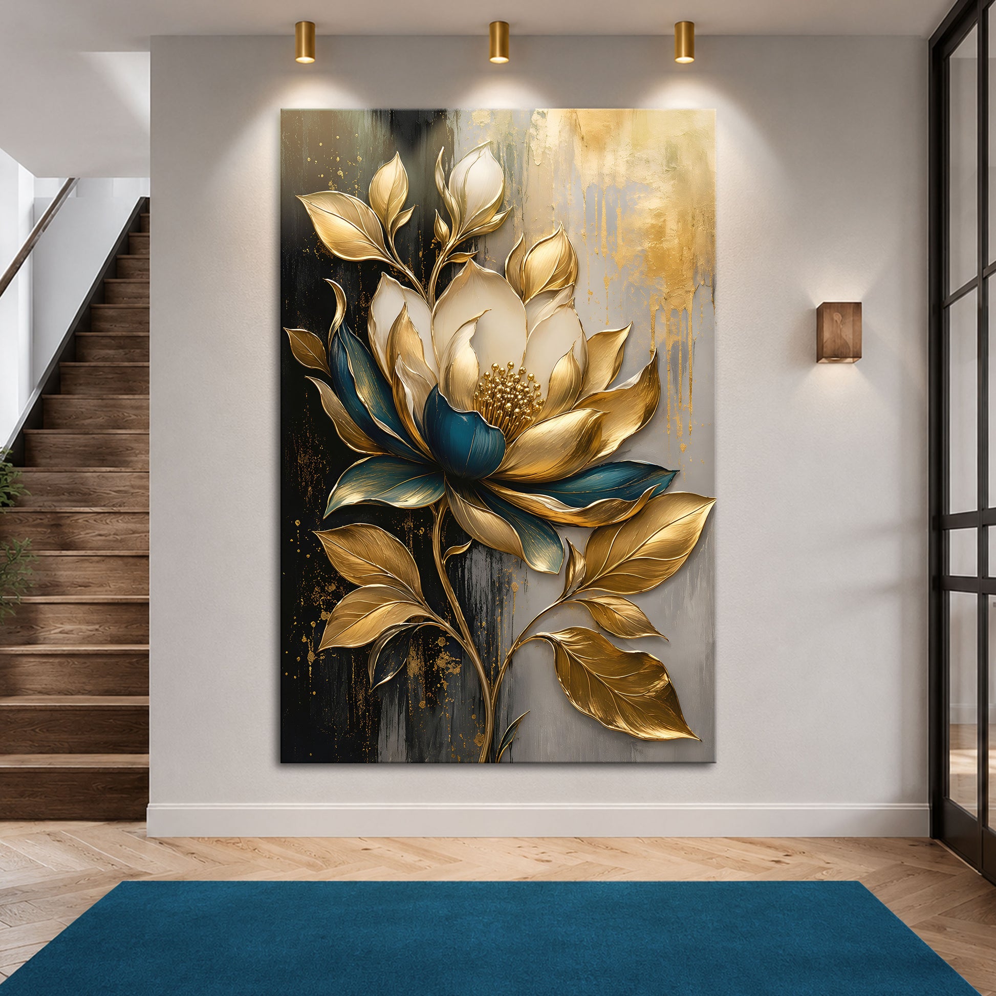 Golden Lotus Elegance