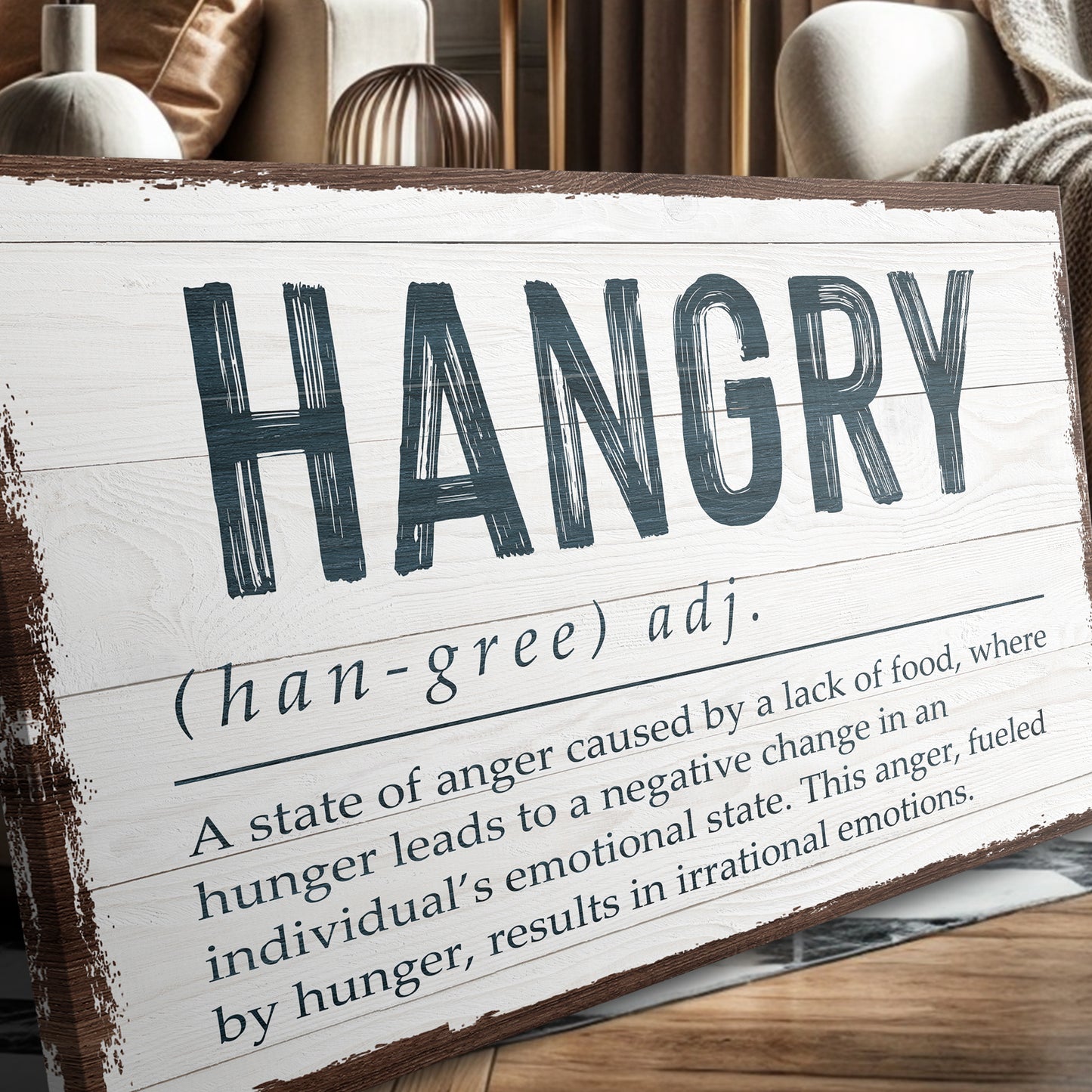 Hangry Kitchen Sign II